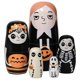 thumbnail image 1 of Matrioska rusa Nesting Dolls Tongan para Halloween, 5 unidades, 15 cm, 1 of 7