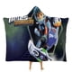 thumbnail image 1 of Miles del Mañana Manta Capa con Capucha Anti-Bolitas, Manta de Lana Ártica Suave, Manta Portátil de Felpa Ligera y Lujosa, Poncho para Siesta en Casa y Oficina, 100*130cm, 1 of 6