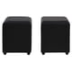 thumbnail image 5 of Sofá Kendy 3 Cuerpos + 2 Poufs Pu Negro, 5 of 5