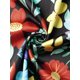 thumbnail image 5 of INSPIRE CHIC Conjunto de Lounge de Satén para Mujer Camiseta sin Mangas Ropa de Dormir Pijamas XL Negro con Flores Coloridas, 5 of 6