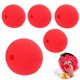 thumbnail image 1 of Nariz de Payaso Dancepanda 5 uds 4,8 cm Esponja Roja, 1 of 5