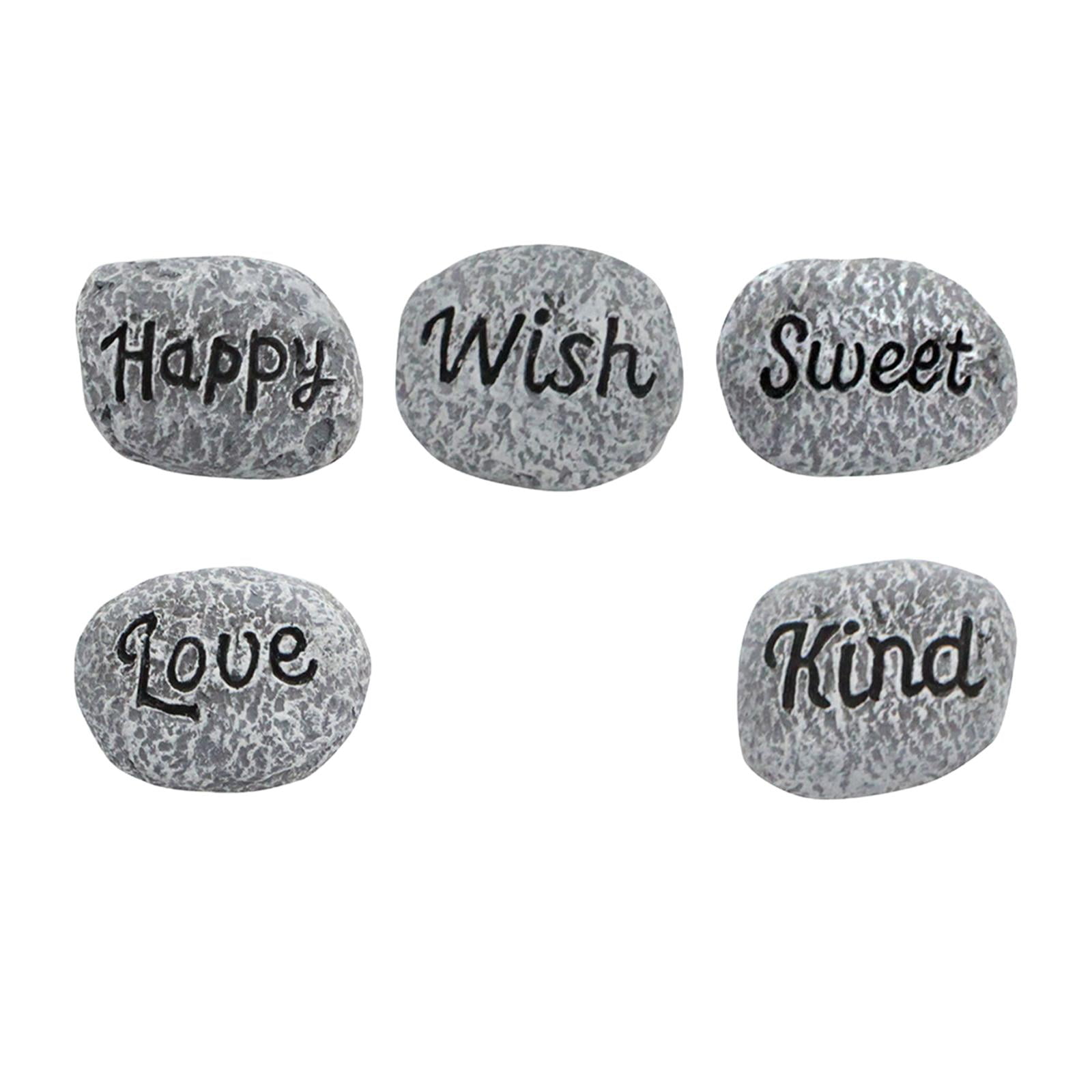 Ioensy - Pequeñas Piedras En Maceta Decoración Mini Adoquines En Maceta Para Decoración De Patio