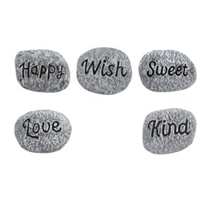 Ioensy - Pequeñas Piedras En Maceta Decoración Mini Adoquines En Maceta Para Decoración De Patio