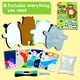 thumbnail image 3 of EZCRA Bear Sewing Kit for Kids Ages 4–8, Beginner Felt Projects, 3 of 3