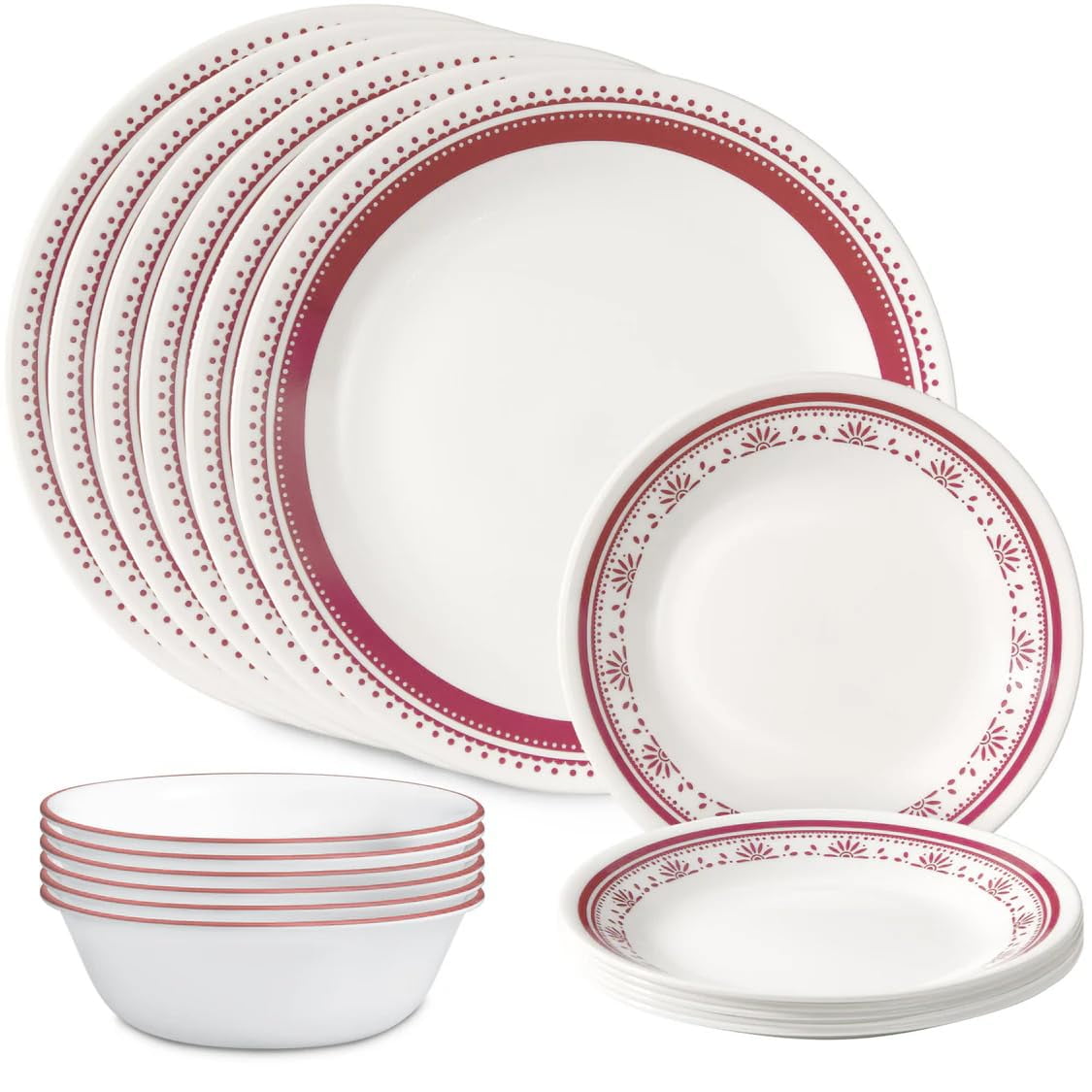 Juego De Vajilla Corelle Sadie De 18 Piezas Apto Para Microondas