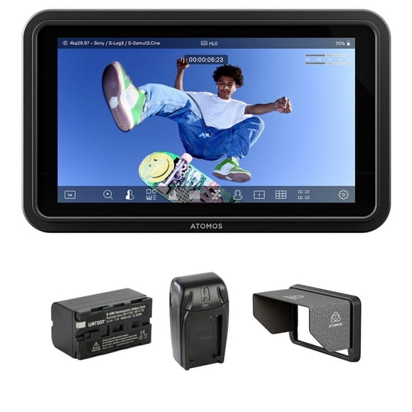 Kit de monitor con pantalla táctil HDR Atomos Shinobi GO de 5"