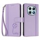 thumbnail image 3 of Funda Cartera Trébol para Xiaomi Redmi Note 15 4G/5G con Ranuras Tarjetas y Carga Inalámbrica Morado claro, 3 of 6