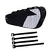 thumbnail image 5 of Bolsa Para Cuadro De Bicicleta Con Correa Resistente Al Agua Para Colocar Debajo Del Asiento Bolsa De Almacenamiento Para Cuadro De Bicicleta Color Blanco, 5 of 5
