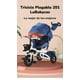 thumbnail image 2 of Triciclo Reversible Plegable Azul Con Accesorios Lubabycas, 2 of 8