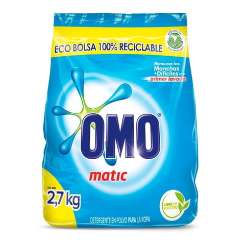 Omo - Detergente En Polvo Ultra Power Bolsa