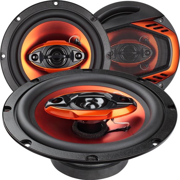 Parlantes STX Audio 16 cm 4 vías 650 W coaxial para coche