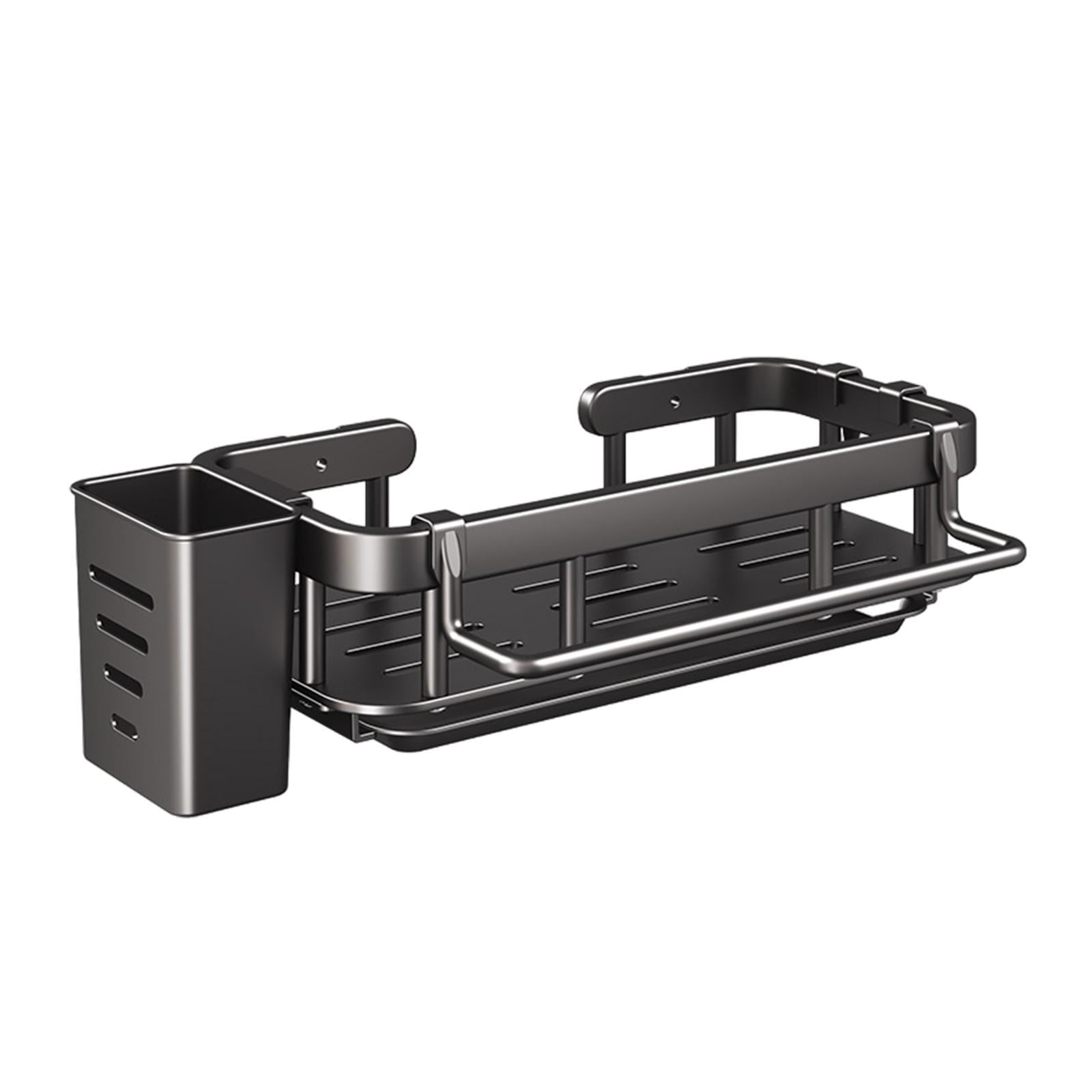 Magideal - Estante De Almacenamiento Para Desagüe De Grifo, Organizador De Fregadero De Cocina, Rejilla Para Jabón De Cocina, Almacenamiento Debajo Del Fregadero