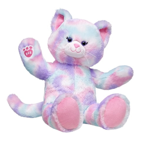 Peluche Gatita Colores Pastel Build A Bear Suave Y Divertido