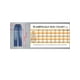 thumbnail image 2 of Pantalones vaqueros anchos con forma de flamencos, cintura media, punto holgado, para mujer, 2 of 3