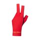 thumbnail image 2 of 3 Dedos Guantes De Billar Mano Izquierda Antideslizante Transpirable Accesorios Snooker Rojo, 2 of 5