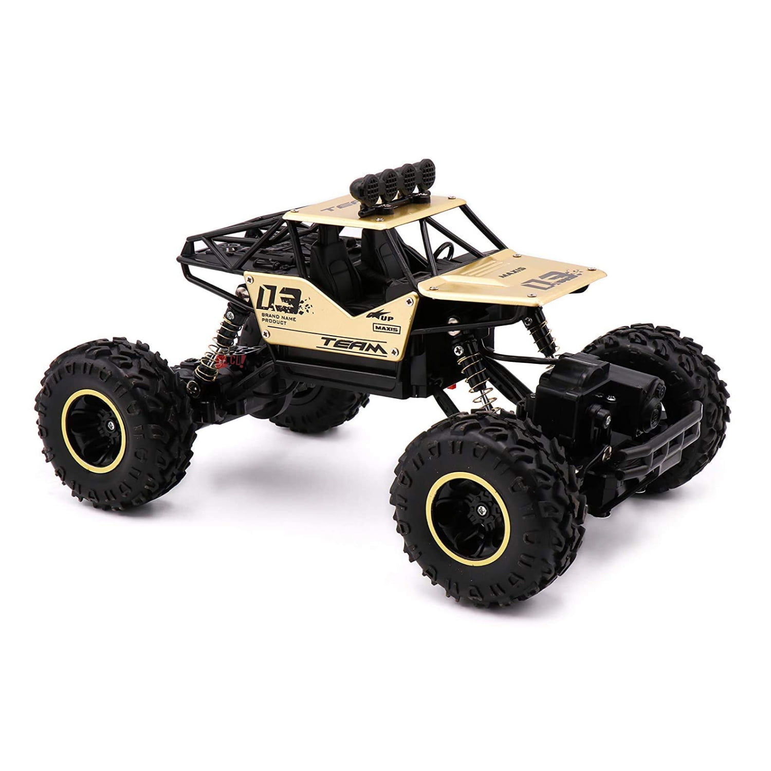 Puntostore - Jeep A Control Remoto Todo Terreno Recargable Gold - Ps