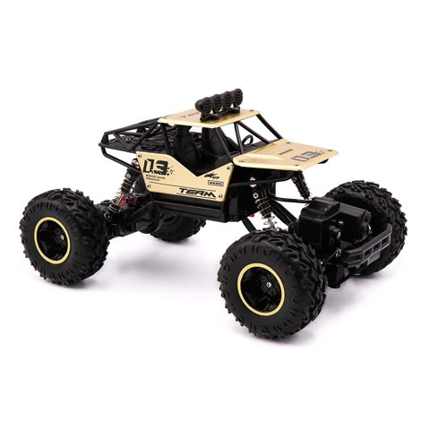 Puntostore - Jeep A Control Remoto Todo Terreno Recargable Gold - Ps