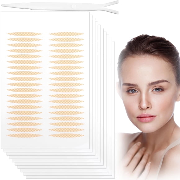 Cinta adhesiva para párpados Lekgavd, 400 unidades, invisible para ojos con capucha