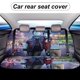 thumbnail image 5 of 12 En Adelante-theme Car Rear Seat Covers Back Elastic Flexible Car Seat Covers Decorative Fits Most Cars 120x59x76cm, 5 of 6