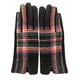 thumbnail image 1 of Guantes cálidos de lana escocesa a cuadros simétricos de moda para otoño e invierno, guantes de montar para mujer a prueba de frío, 1 of 6