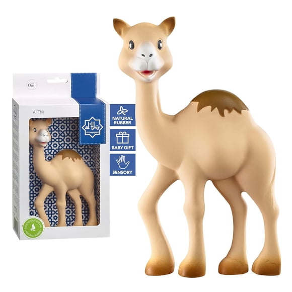 Mordedor Sophie la girafe AlThir Camello Goma Natural Sensorial