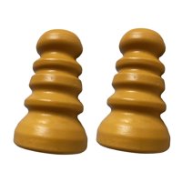 Ioensy - Amortiguador Trasero, Tope De Parachoques, Accesorios Para Automóviles Para Ford Fusion Yellow