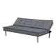 thumbnail image 2 of Futón Turin 170x75x75 Cm Gris Oscuro, 2 of 6