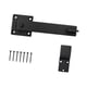 thumbnail image 2 of Juego De Pestillo Para Puerta De Granja Flip Fence, Multiusos, Resistente, Color Negro Mate, Longitud De 15,2 Cm, 2 of 5