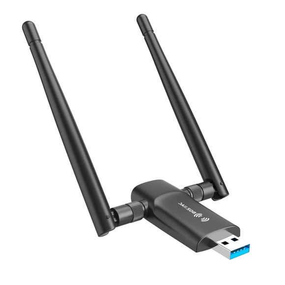 Adaptador WiFi USB inalámbrico Nineplus 1200Mbps para PC