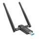 thumbnail image 1 of Adaptador WiFi USB inalámbrico Nineplus 1200Mbps para PC, 1 of 9