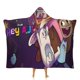 thumbnail image 1 of Hey AJ Manta Capa con Capucha Anti-Bolitas, Manta de Lana Ártica Suave, Manta Portátil de Felpa Ligera y Lujosa, Poncho para Siesta en Casa y Oficina, 100*130cm, 1 of 6