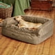 thumbnail image 1 of Cama para perros Orvis Comfortfill-Eco Sofá marrón de tweed mediano, 1 of 3