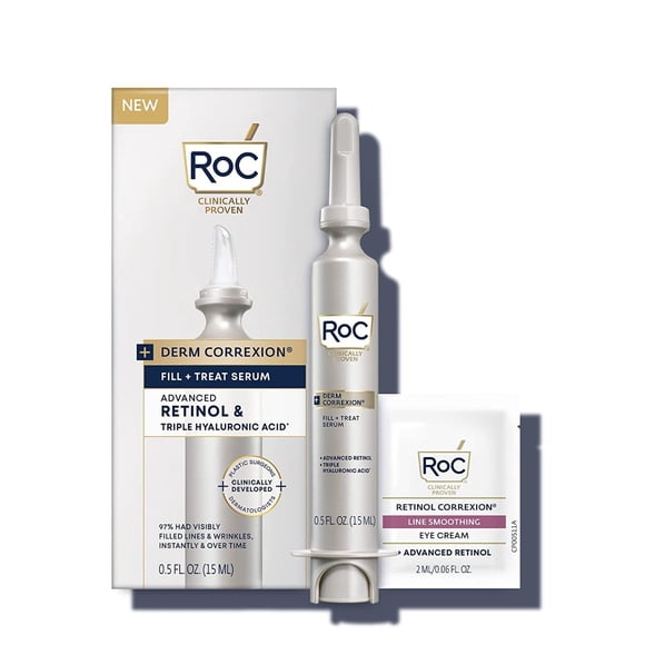 Sérum RoC Derm Correxion Fill + Treat Advanced Retinol, 15 ml