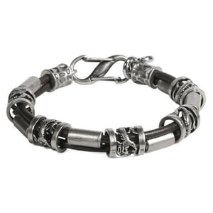 Brazalete Hombre Gino Rodinis B527 | Negro