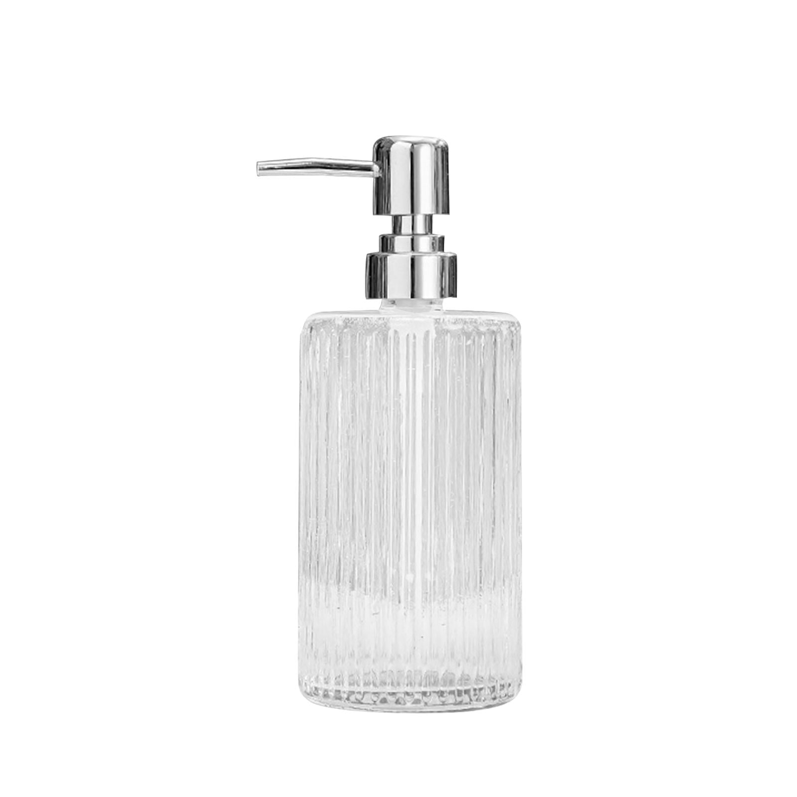 Bothyi - Dispensador De Jabón Con Bomba De Vidrio, Botella, Dispensadores De Loción Para Lavandería, Cocina, Hotel, Estilo C