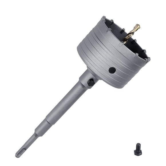 Sierra perforadora para hormigón GUICGOC de 105 mm con varilla SDS Plus de 220 mm