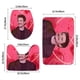 thumbnail image 3 of Pedro Pascal Juego de 3 alfombras de baño de coral fleece: tapete de baño + alfombra de inodoro en forma de U + funda de tapa de inodoro en forma de O, 3 of 6