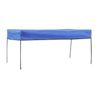 Ioensy - Vagón Toldo Transporte Remolque Jardín Camping Carro Sombrilla Gris Azul