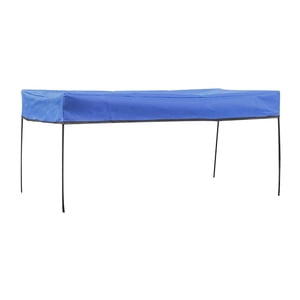 Ioensy - Vagón Toldo Transporte Remolque Jardín Camping Carro Sombrilla Gris Azul