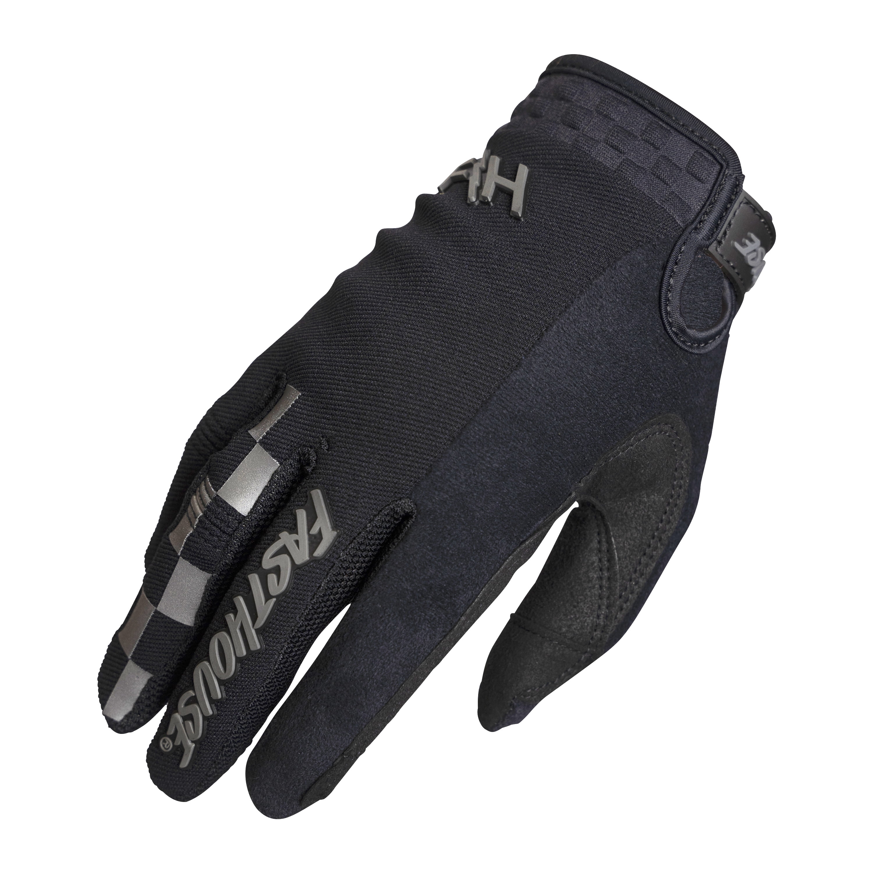 Guantes De Karting Speed Adelaide G-1 | Color Negro Con Agarre De Silicona - Ideales Para Carreras Y Deportes De Motor