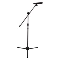 Philco - Atril Pedestal Para Microfono Con Boom Metalico