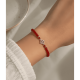 thumbnail image 2 of Pulsera nudo de bruja cristales rojos protección y suerte, 2 of 3