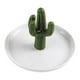 thumbnail image 2 of Bandeja de soporte de anillo de de cerámica, regalos de cumpleaños, organizador de joyería delicado creativo decorativo, para pulsera de baño Verde, 2 of 5