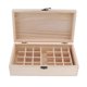 thumbnail image 4 of Organizador de caja de almacenamiento de aceites esenciales de madera de 25 rejillas para aceites de 15 ml / 100 ml, 4 of 4