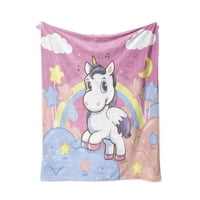 Oem - Manta Frazada Animada Para Niños Niñas Cama 140X100Cm