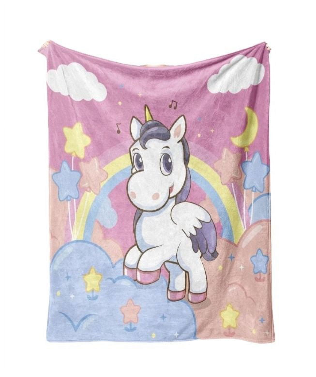 Oem - Manta Frazada Animada Para Niños Niñas Cama 140X100Cm