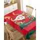thumbnail image 4 of Mantel De Navidad Antimanchas Feliz Navidad Santa, 4 of 4