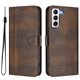 thumbnail image 1 of Funda Cartera para samsung galaxy S21 Protección 360° con Ranuras para Tarjetas y Soporte Marrón, 1 of 6