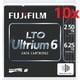 thumbnail image 1 of Cartucho de cinta Fuji LTO Ultrium 6 2,5 TB/6,25 TB, paquete de 10, 1 of 2
