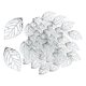 thumbnail image 2 of 100 Piezas De Abalorios De Hojas Huecas Para Hacer Joyas De Collar DIY, Accesorios De Plata, 2 of 5